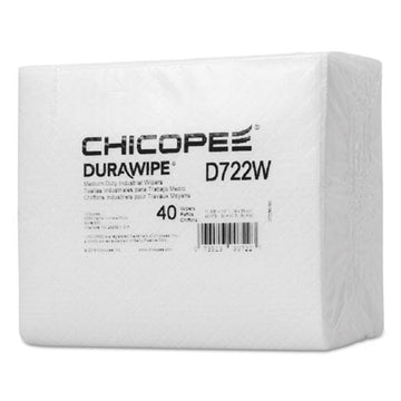 Chicopee® Durawipe Medium-duty Industrial Wipers, 14.6" X 13.7, White, 960-carton freeshipping - TVN Wholesale